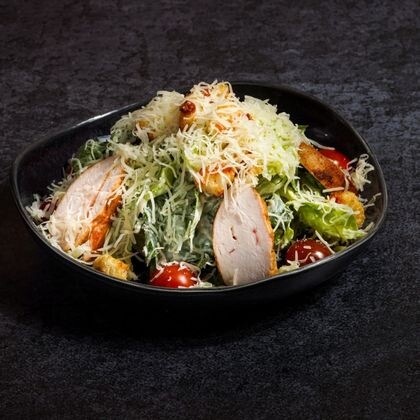 Салат «Цезарь» с курицей