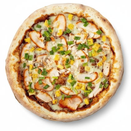 Пицца «Гавайский цыплёнок барбекю»