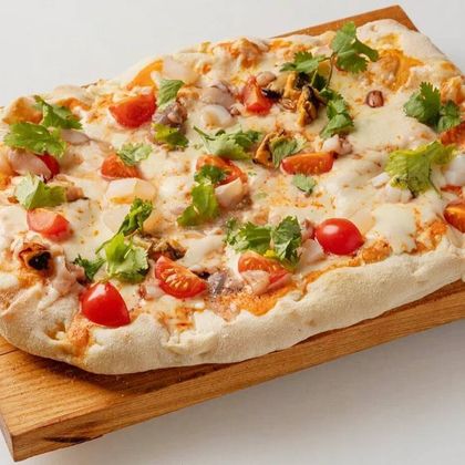 Пицца «Курица-грибы»