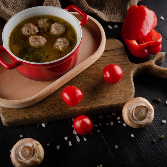 Суп с фрикадельками