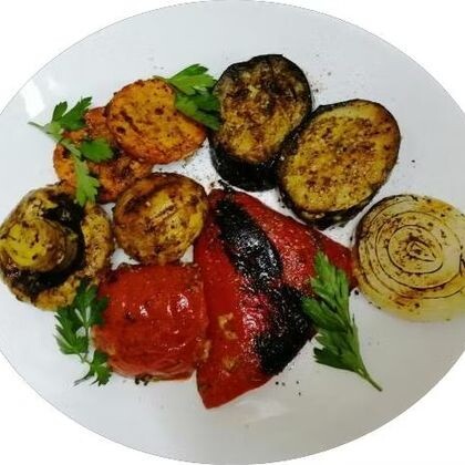 Овощи на углях