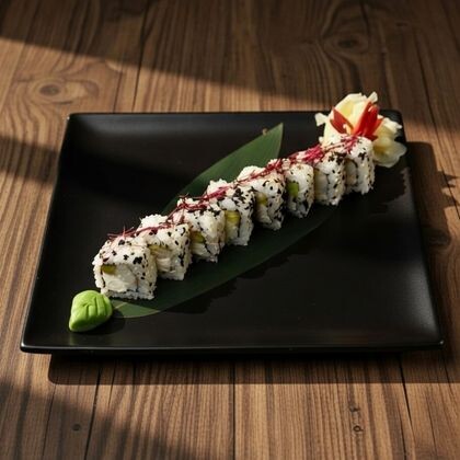 Гома маки с креветкой