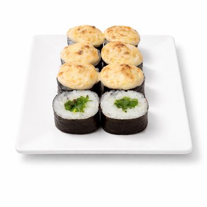 Ролл «Маки» с чуга запечённый
