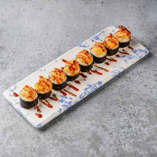 Запечённый ролл Лосось Шичими