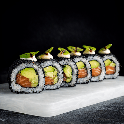 Калифорния с лососем