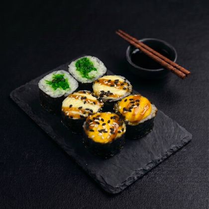 Запеченные маки с чукой