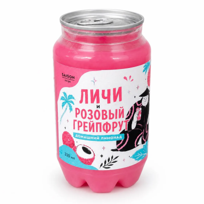 Личи и розовый грейпфрут