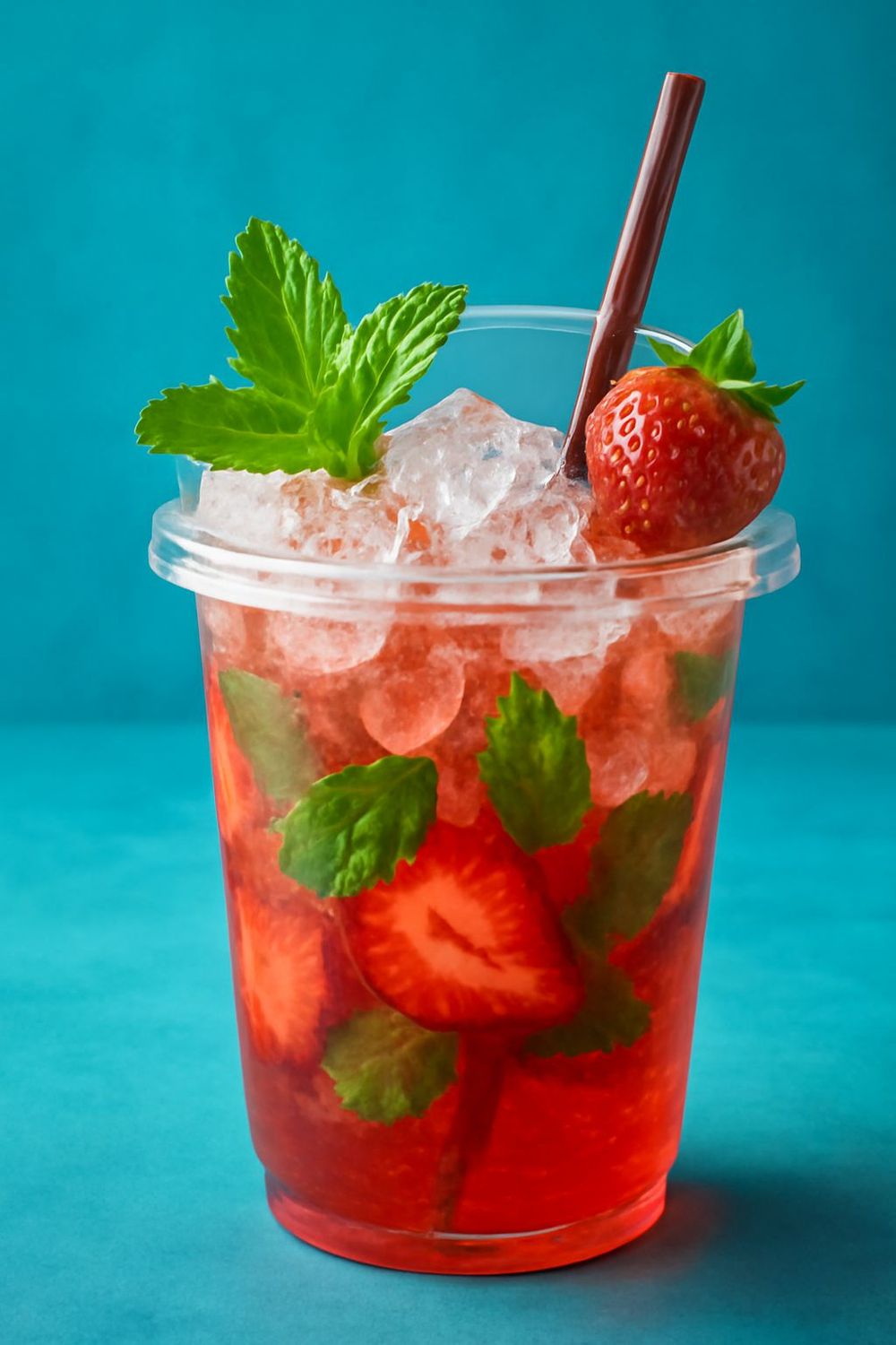 Клубничное Мохито