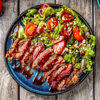 Стейк салат