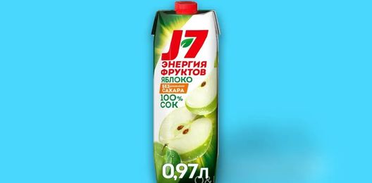 Сок J7 яблочный
