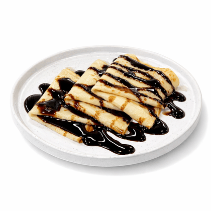 Блинчики с шоколадным топпингом