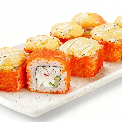 Горячий краб запеченный