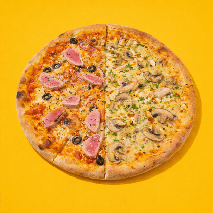 Пицца-половинки