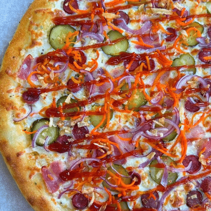 Пицца «По-корейски»