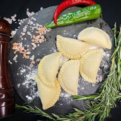 Вареники с картофелем и грибами