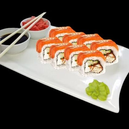 Ролл «Филадельфия» с угрём