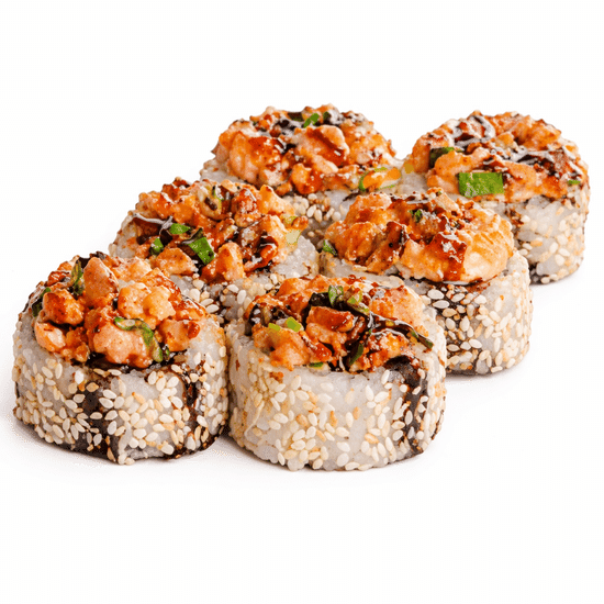 Ролл «Запеченный дуэт»