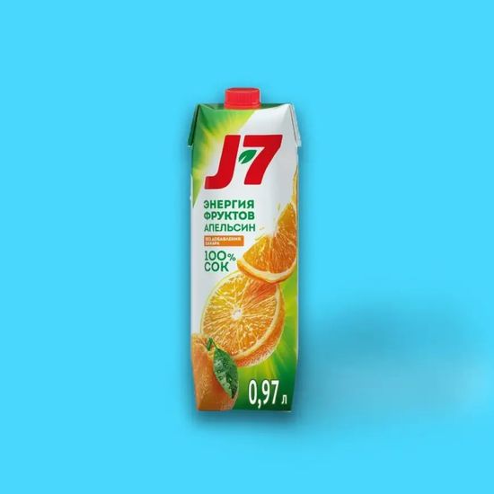 Сок J7 апельсиновый