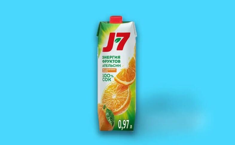 Сок J7 апельсиновый
