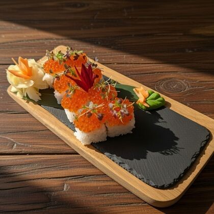 Филадельфия с красной икрой