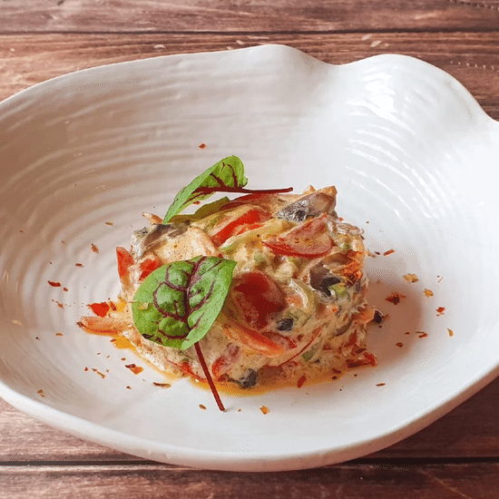 Овощной жюльен