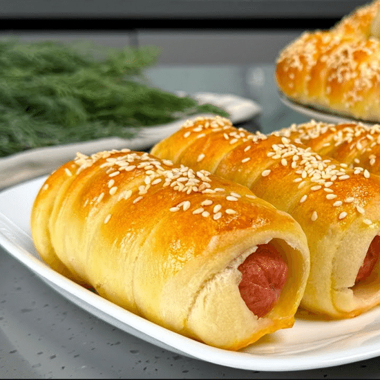 Сосиска в тесте запеченная