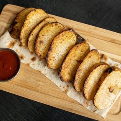 Картофель на мангале