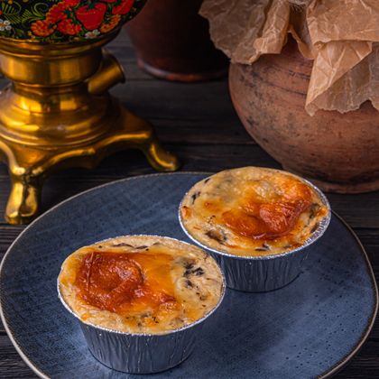 Жульен с курицей и грибами