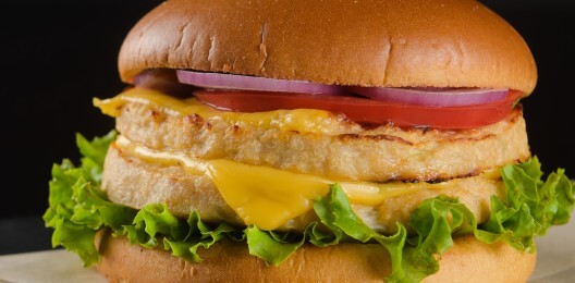 Дабл чикен бургер