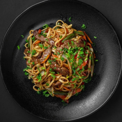 Вок с говядиной