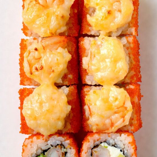 Запеченная креветка