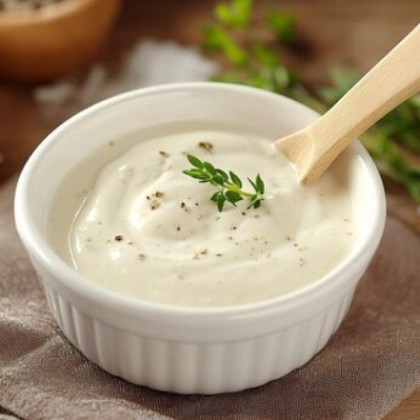 Сливочный соус с мускатным орехом