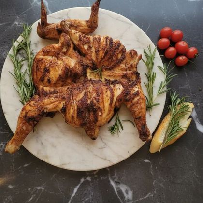 Курица на мангале