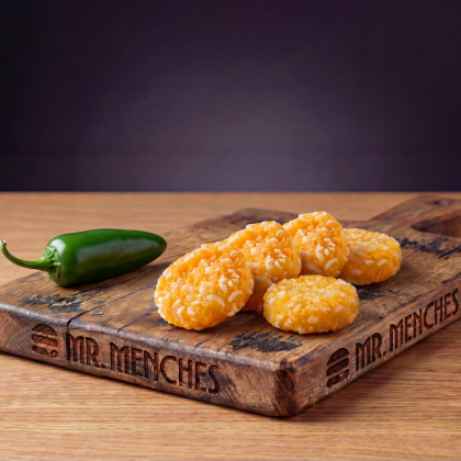 Сырные медальоны с халапеньо