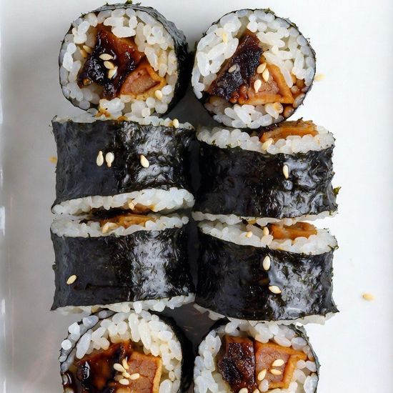 Мини-ролл с угрем