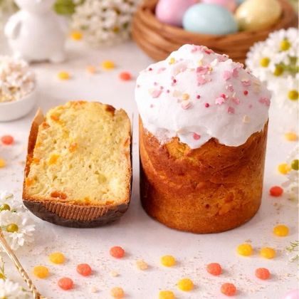 Кулич с курагой