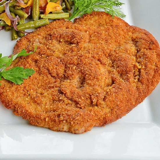 Шницель из говядины