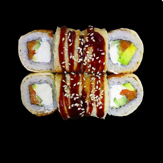 Ролл Канада с лососем