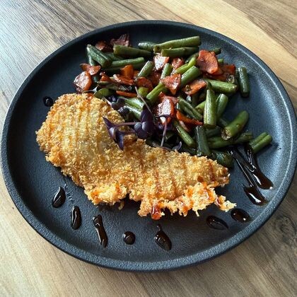 Окунь в панировке