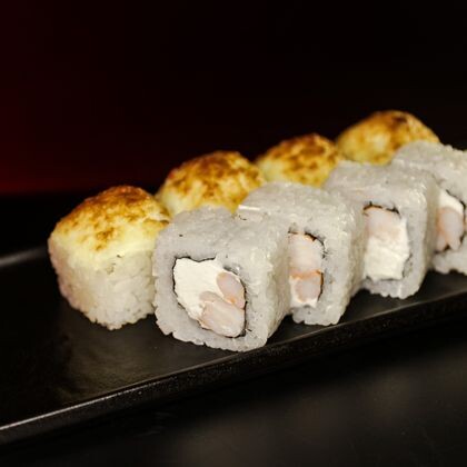 Запечённый с Креветкой