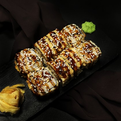 Ролл «Томаго с курочкой» жаренный